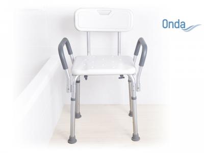 Moretti Sedile per Doccia con Braccioli e Schienale RS839