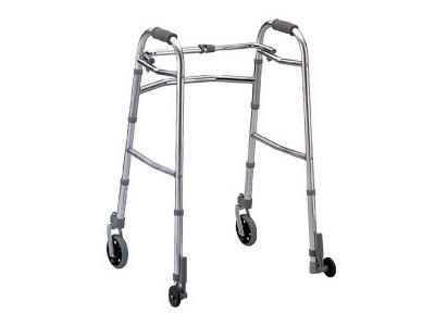 Mediland Deambulatore 4 Ruote con Freno a Tampone Cod. 854954