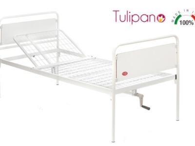 Letto Ortopedico Degenza a Manovella ad Uno Snodo